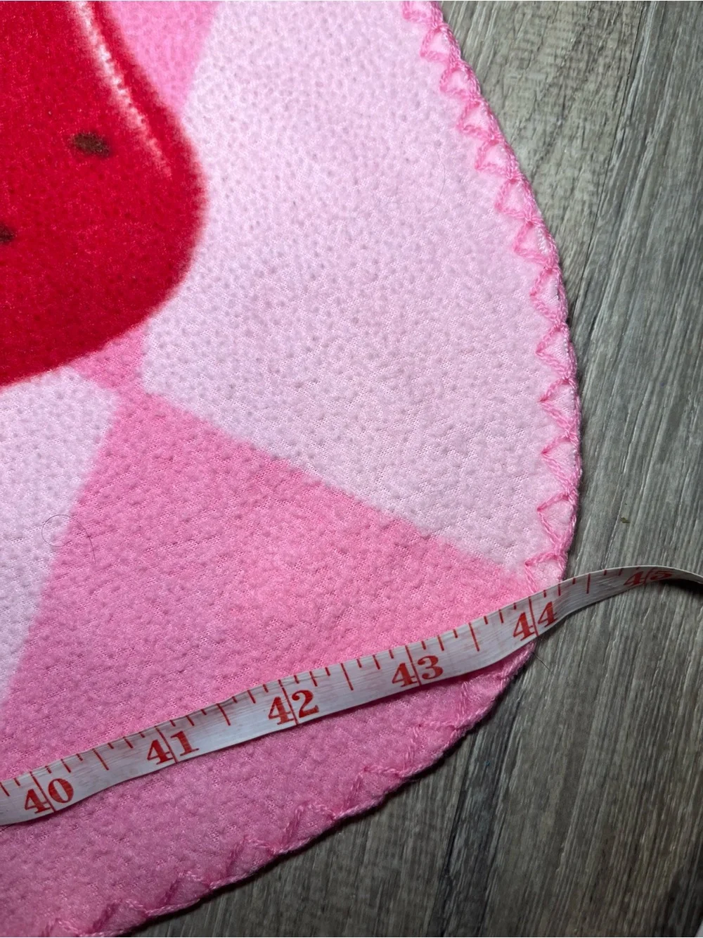 Vintage Y2K Strawberry Shortcake Fleece Throw Blanket Pink Kids 44x60 Soft